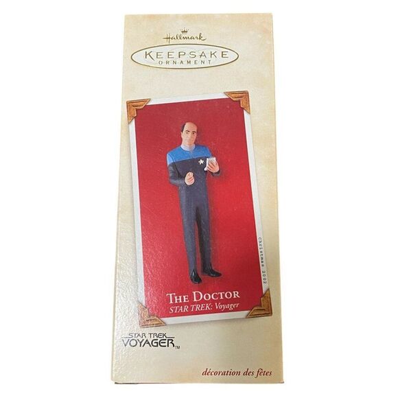 The Doctor Star Trek Voyager Hallmark Keepsake Ornament 2002 - Picture 1 of 3